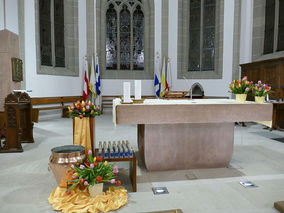 Lumen Christi - Auferstehungsmesse in St. Crescentius (Foto: Karl-Franz Thiede)